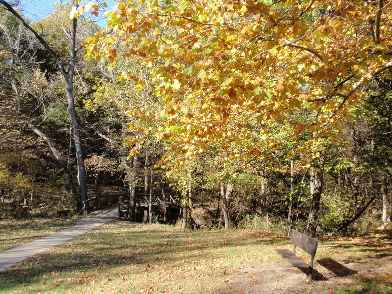 Lower trail entrance.