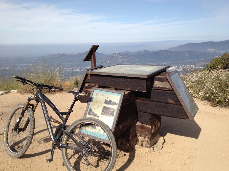 The view from Echo Mountain