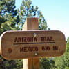 MTBProject says no pictures of trail signs, but I say 'Viva La Revolucion!'