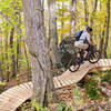 Elevated bridge on Boat Rock Trail. Photo by Lynn Willis