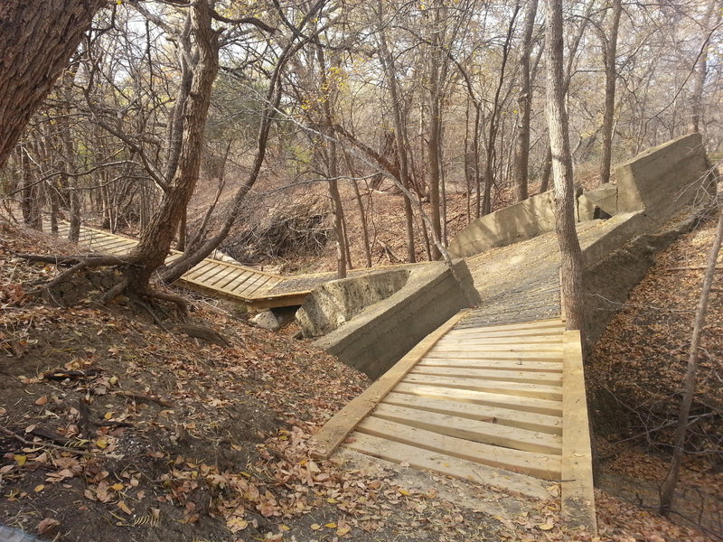 Spillway bridge on Ranger