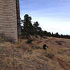 You can't miss this old grain silo that marks the halfway point along the Picture Rock trail.  From here down to Lyons is smooth and flowy singletrack.