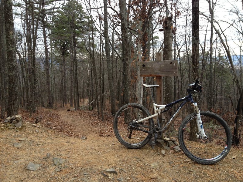 The Trough trailhead