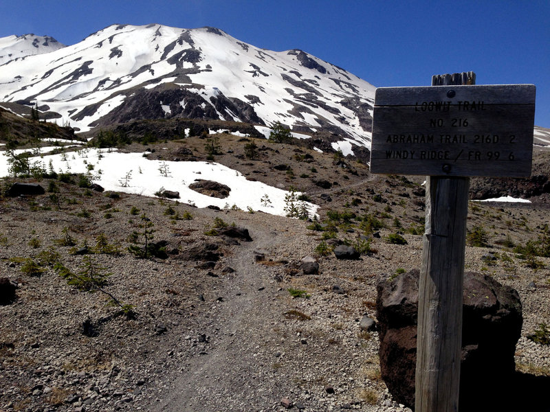 The sign marker for the beginning of the Plains of Abraham, one of the IMBA epics.