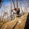 Lots of technical riding on the Boulder Trail.